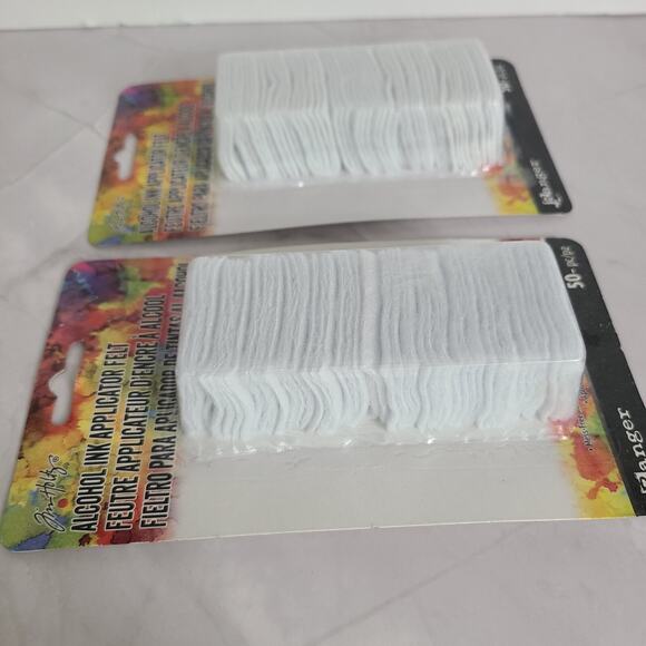 Tim Holtz Ranger Alcohol Ink Applicator Felt & Ink Blending Foam - Picture 2 of 14